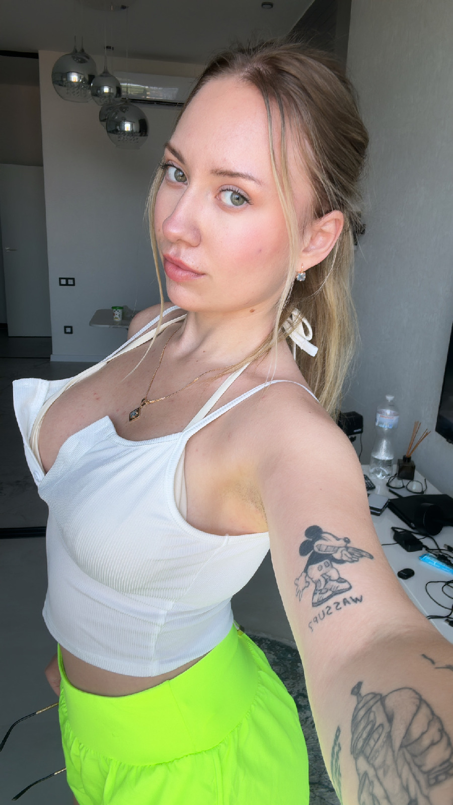 KateV in her underwear in Dodoma