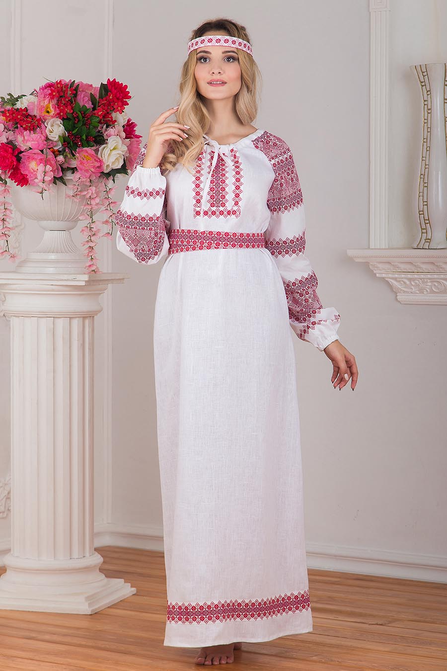 Women in Slavic costumes in Dodoma