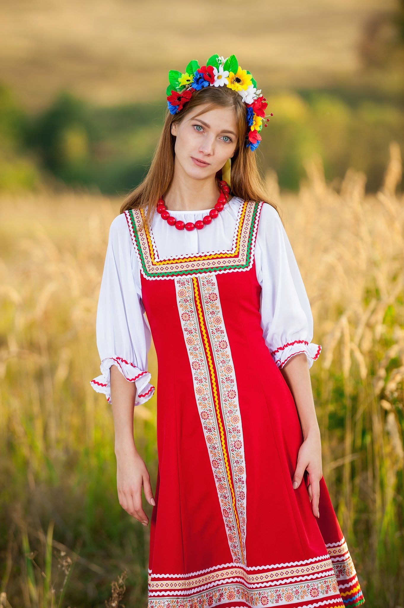 Women in Slavic costumes in Dodoma