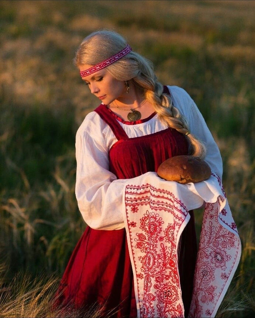Girls in Slavic costumes in Dodoma