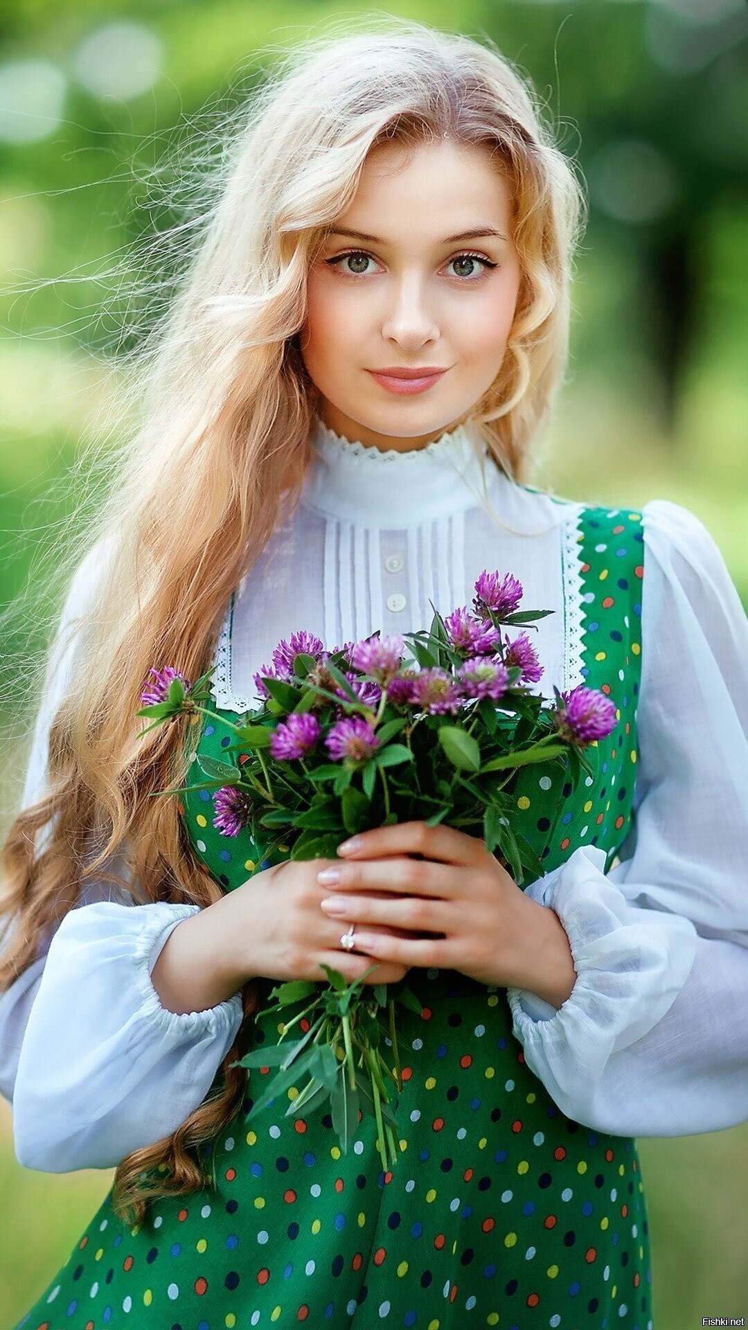 Girls in Slavic costumes in Dodoma