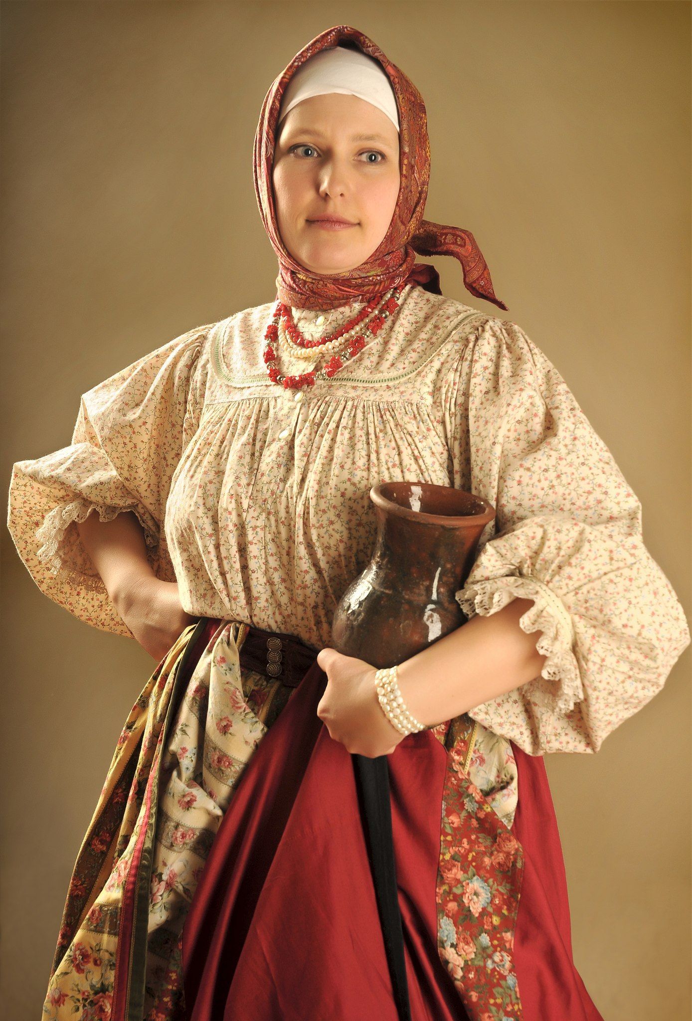 Girls in Slavic costumes in Dodoma